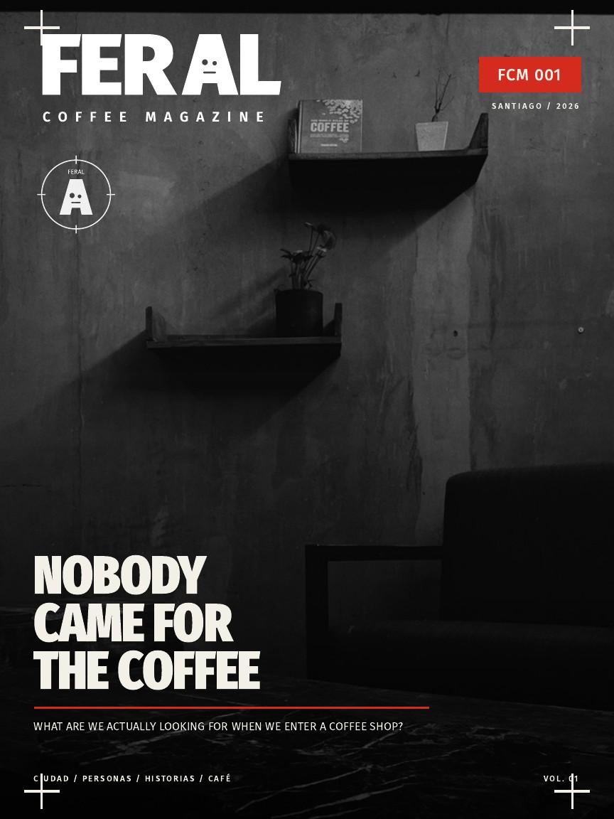 Portada de FERAL Coffee Magazine, edición 001