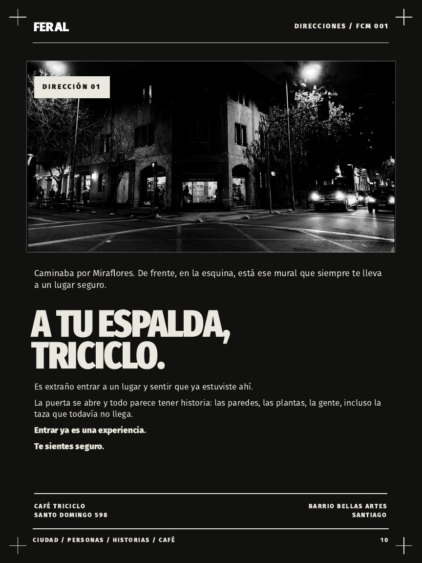 FERAL Coffee Magazine 001, página 11